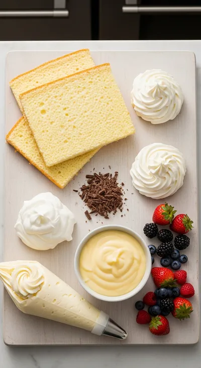 Boston Cream Icebox Cake - cooking process