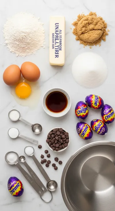 Best Cadbury Egg Cookies - cooking process