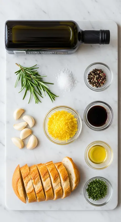 Carrabba's Style Olive Oil Bread Dip – Easy Dipping Oil - cooking process