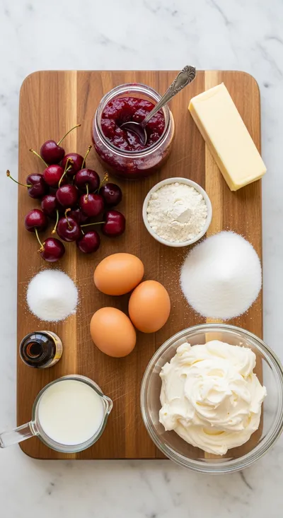 Cherry Poke Cake – Dreamy Delicious Recipe - cooking process