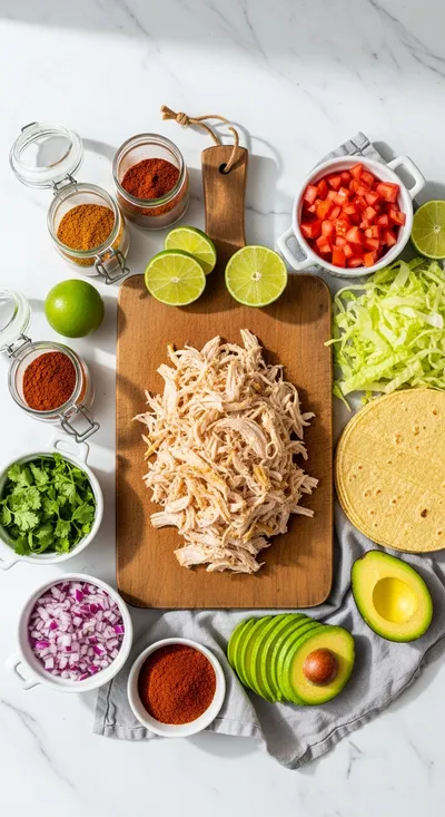 Chicken Tacos – Healthy Quick & Easy Recipe - cooking process