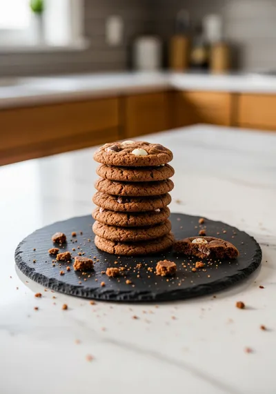Chocolate Cadbury Egg Cookies