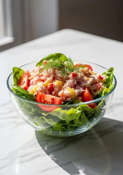 Crab Salad – Fresh and Healthy