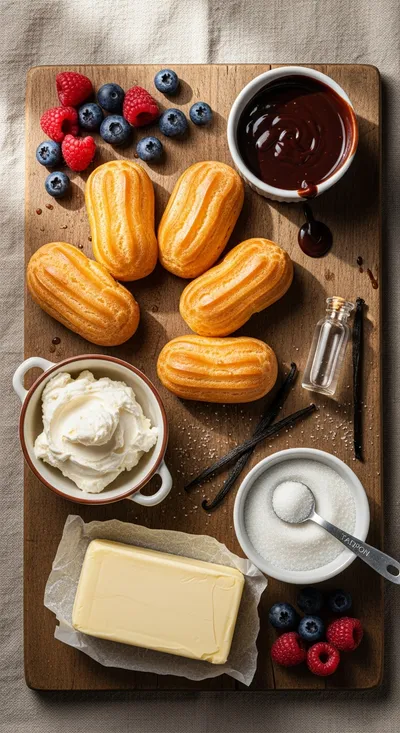 Eclair Icebox Cake - cooking process