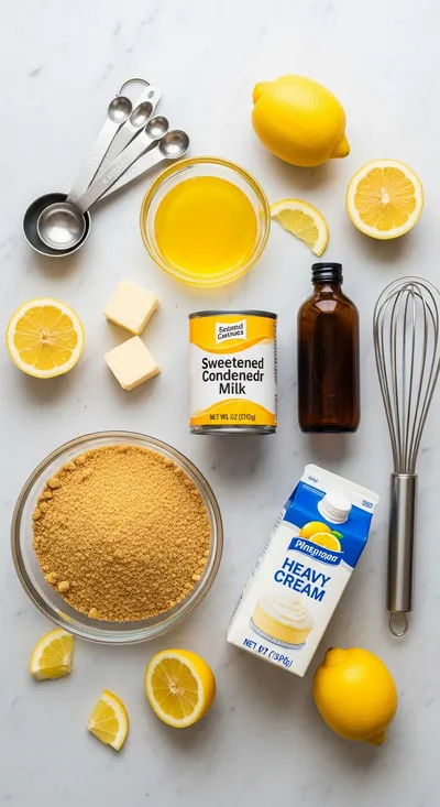 Frozen Lemon Icebox Pie – Refreshing Summer Dessert - cooking process