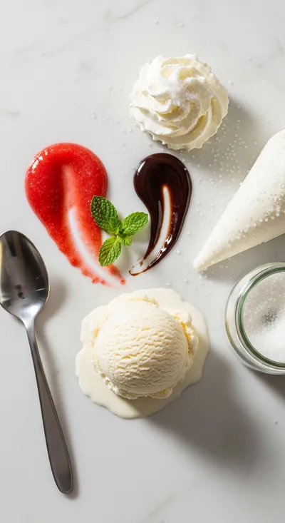 Ice Cream Bomb: Quick & Easy Frozen Treat - cooking process