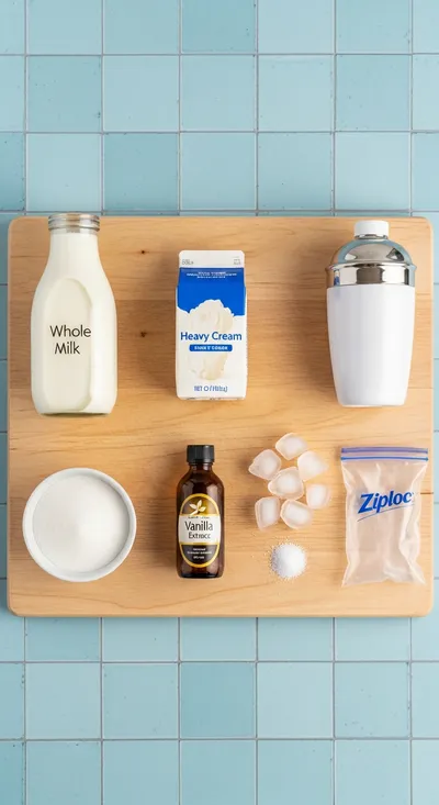 Ice Cream in a Bag – Quick Kid‑Approved Treat - cooking process