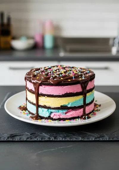 Ice Cream Sandwich Cake