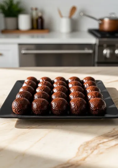 No-Bake Brownie Bites