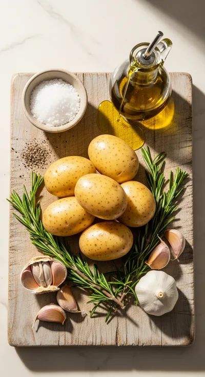 Oven Roasted Potatoes – Easy Healthy Side Dish - cooking process