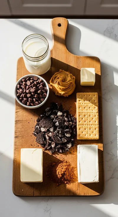 Reese's Peanut Butter Chocolate Icebox Cake - cooking process